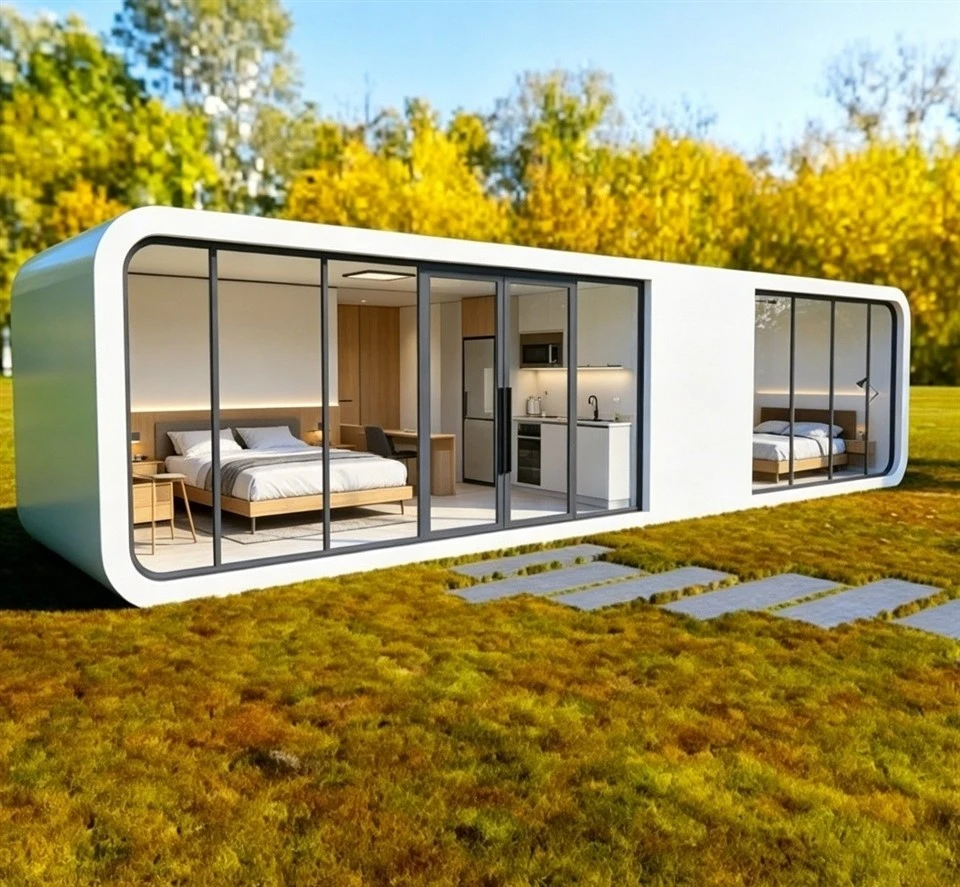 3 Bedrooms 1 Living Room Apple Cabin high quality